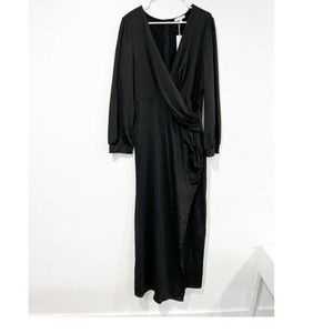 NWT Baltic Born Black Long Sleeve Maxi Dress